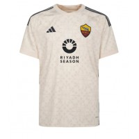 Camiseta AS Roma Lorenzo Pellegrini #7 Visitante Equipación 2023-24 manga corta